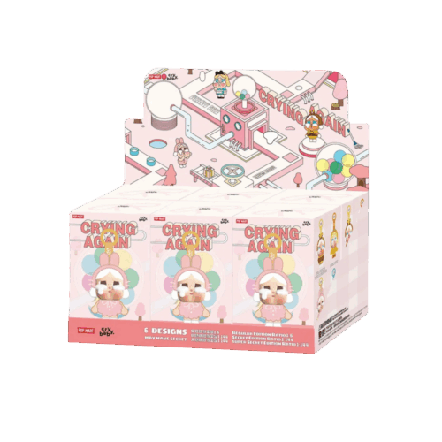 Pop Mart Labubu Crybaby Crying Again Set