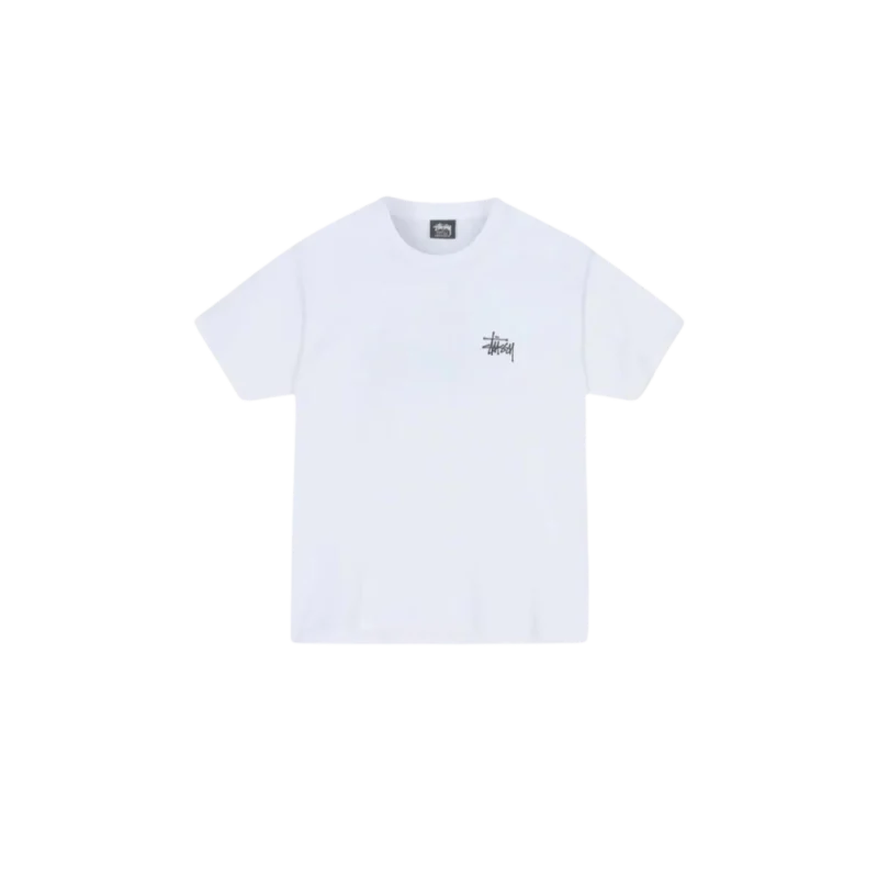 Stüssy Basic T-shirt White - Bild 2